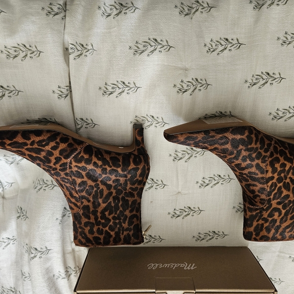 Madewell Leopard Ankle Boots - Picture 3 of 6